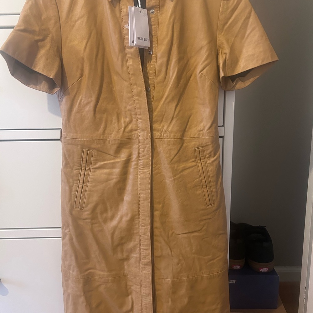 Walter Baker Genuine Lamb Leather Chloe Dress